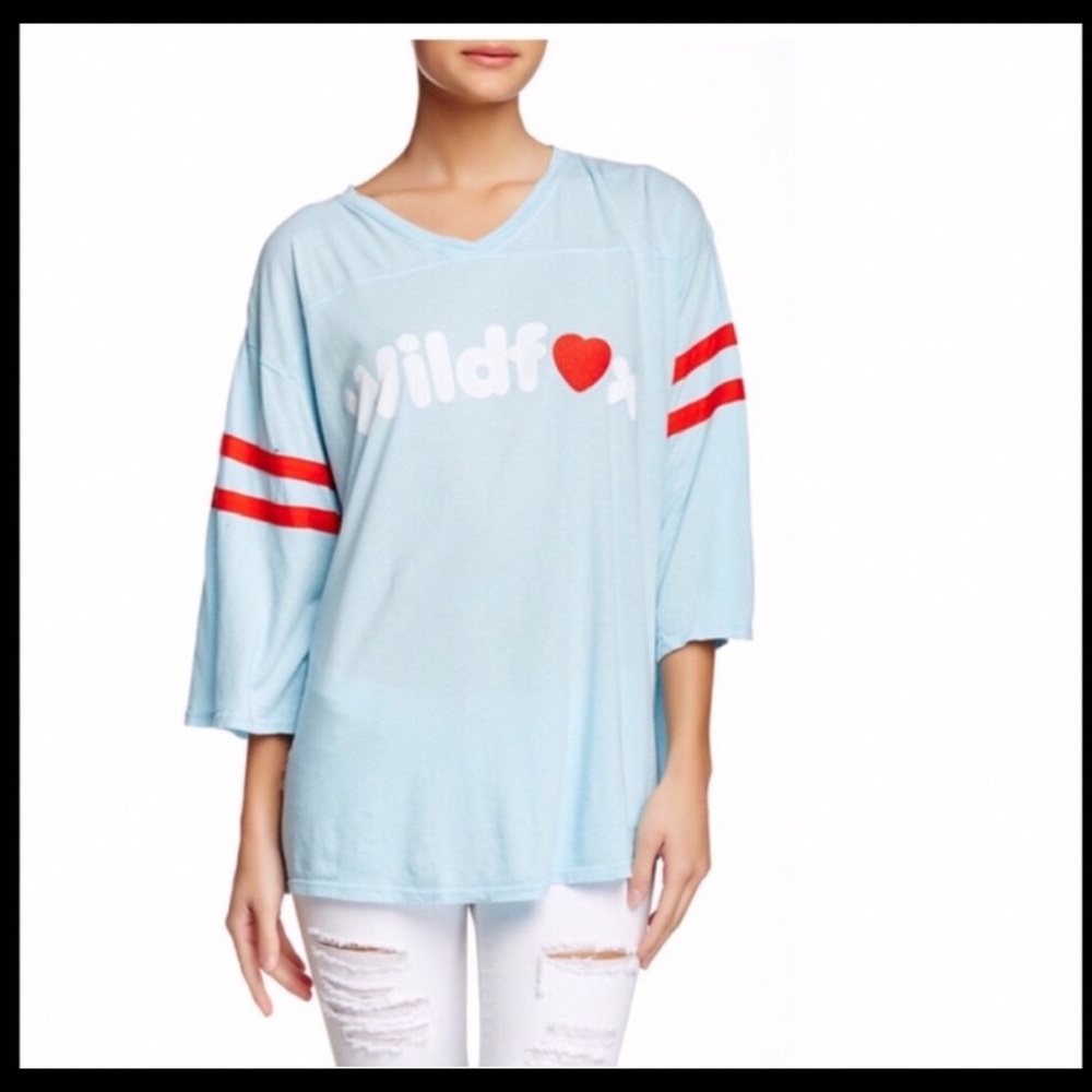 Wildfox Heart Logo Oversized Tee - Picture 3 of 16